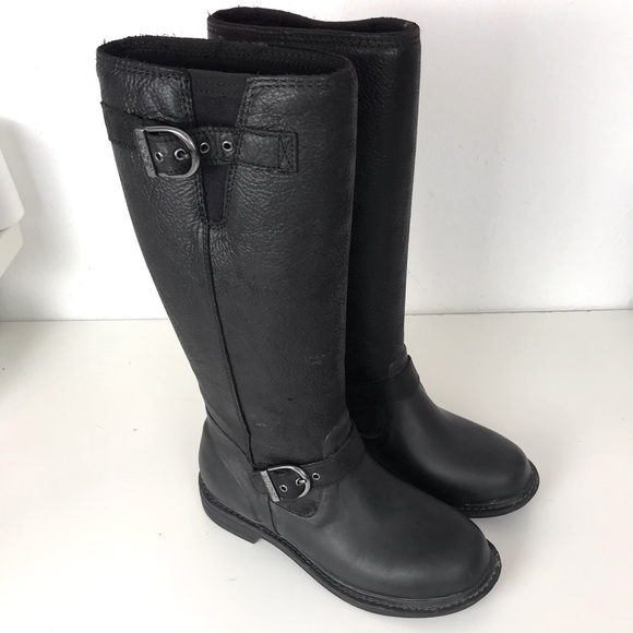 Bogs Shoes - Bogs McKenna Tall Black Waterproof Boots 7